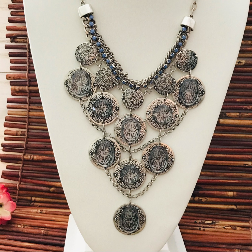Chicos Boho Bibb Necklace 24$
